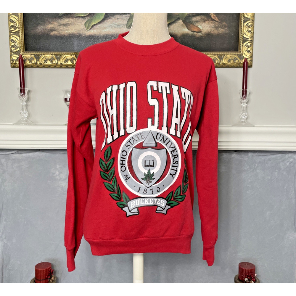 90s Ohio State University Sweatshirt Vintage Buckeyes Medium